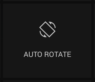Android setting toggle for Auto Rotate