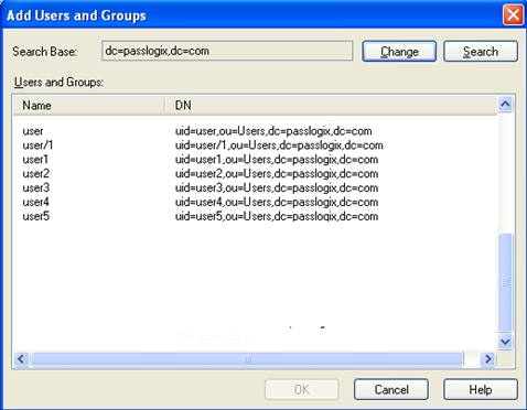 Using LDAP to add users and groups