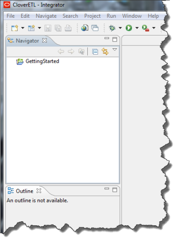 インポートしたサンプル・プロジェクト