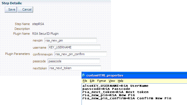 New Pin機能のstepRSA詳細