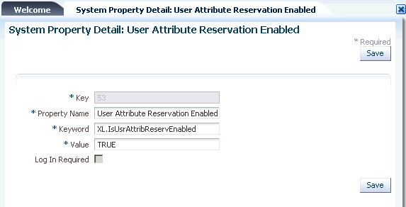 ユーザー名の予約および共通名の生成