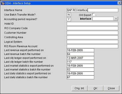 SAP R/3 Back Office Interface Setup