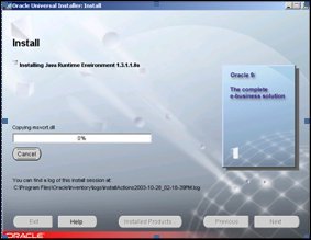Oracle client universal installer