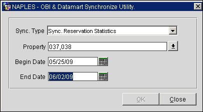 Synchronize OBI Data Mart Utility