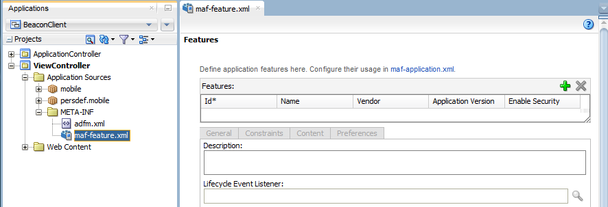 deploy - new deployment profile menu option