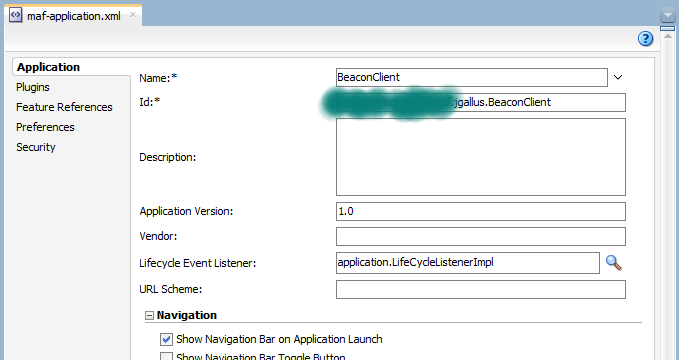 deploy - new deployment profile menu option