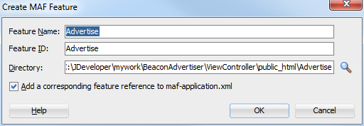 deploy - new deployment profile menu option