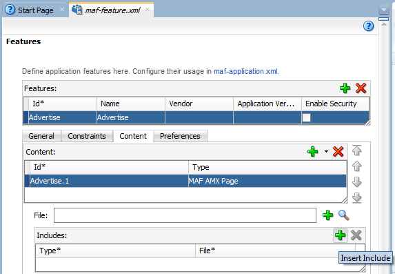deploy - new deployment profile menu option