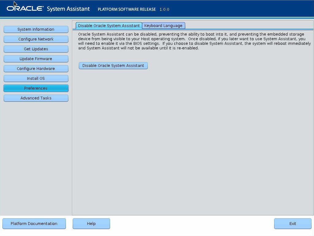 image:The illustration shows the OSA preference page.