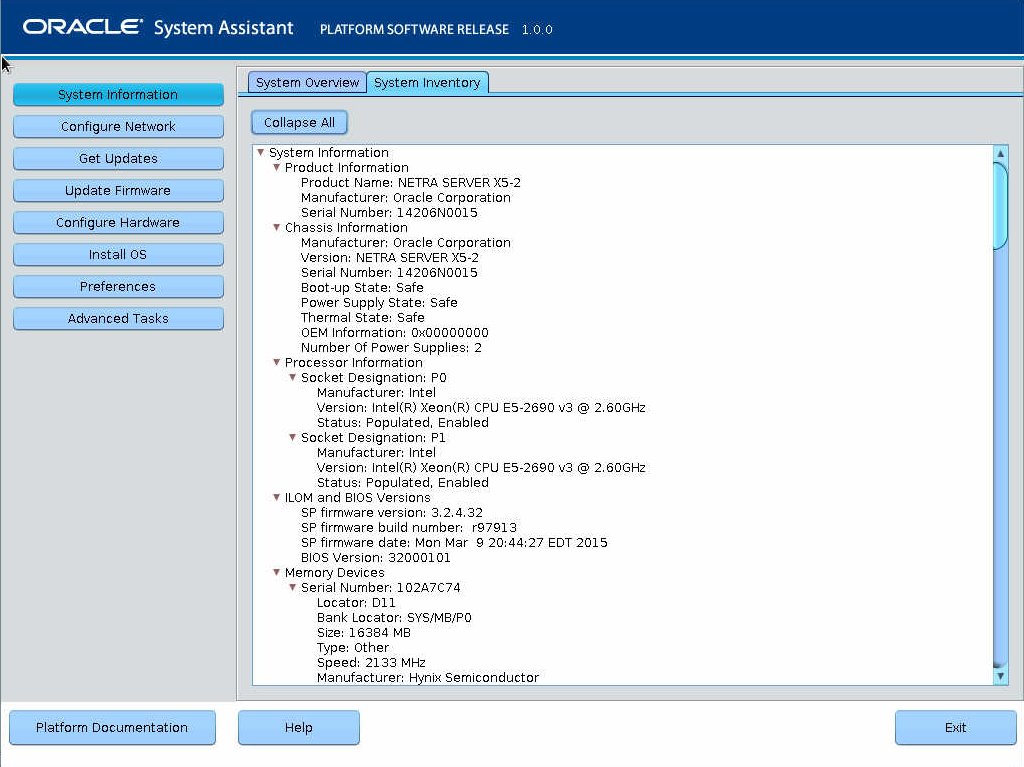 image:A figure showing the OSA inventory page.