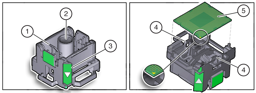 image:The illustration shows parts of the CPU tool.