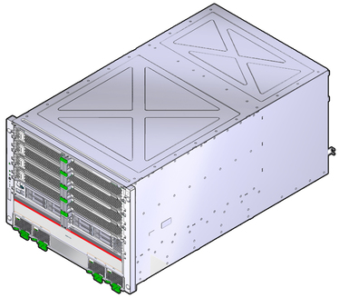 イメージ: SPARC T5-8サーバーを示す図。