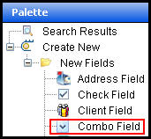combo field