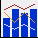 Radio button. Creates a Stacked column-line graph.