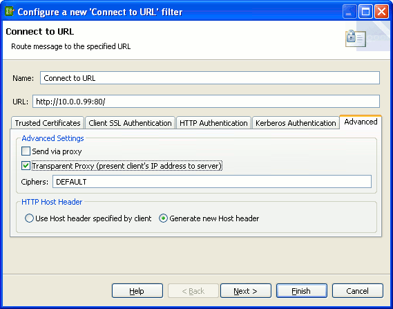 Configure Connection