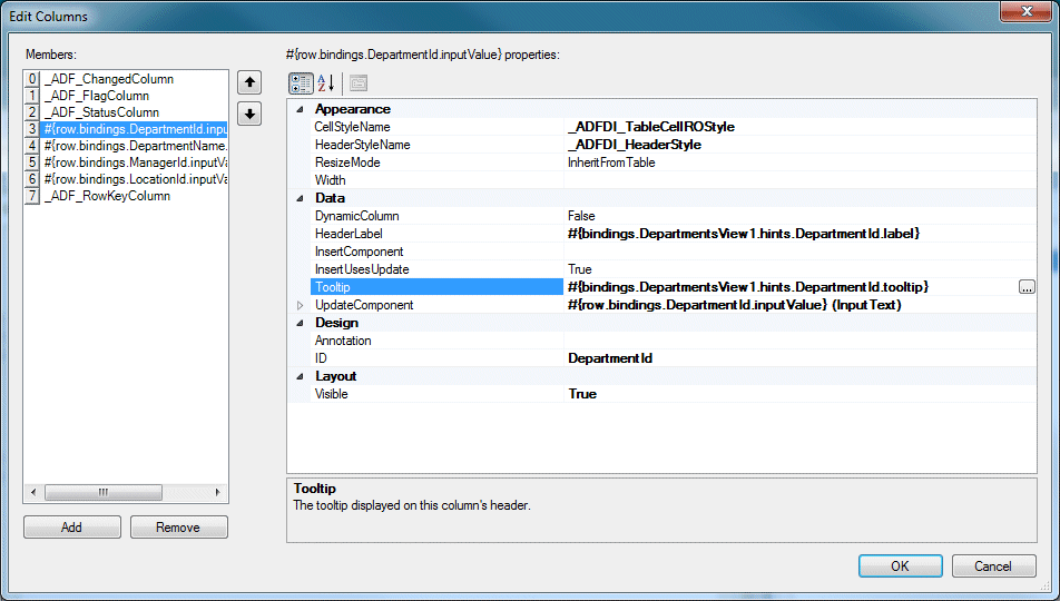 Excelリボンに表示されたOracle ADFタブ