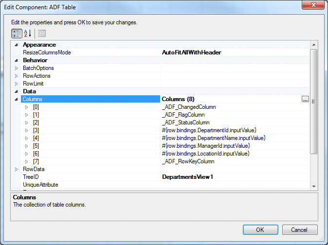 Excelリボンに表示されたOracle ADFタブ