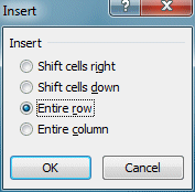 Insertオプション