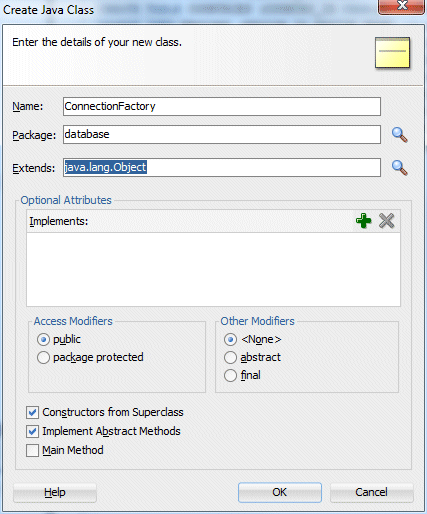 Featureダイアログ