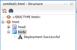 モバイル・アプリ作成後のアプリケーション・ナビゲータ・ファイル