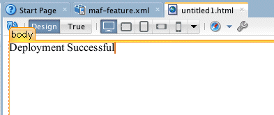 モバイル・アプリ作成後のアプリケーション・ナビゲータ・ファイル