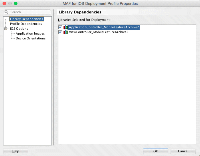 Deployment Profile Properties