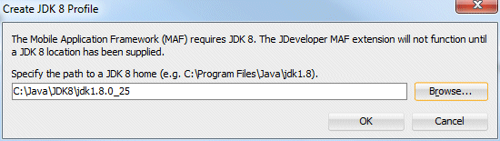 preferences menu