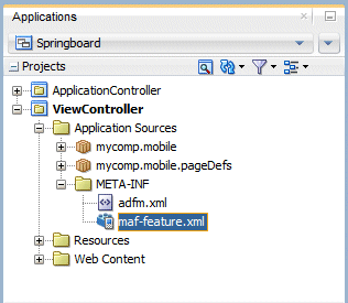 Create Mobile Appのステップ1