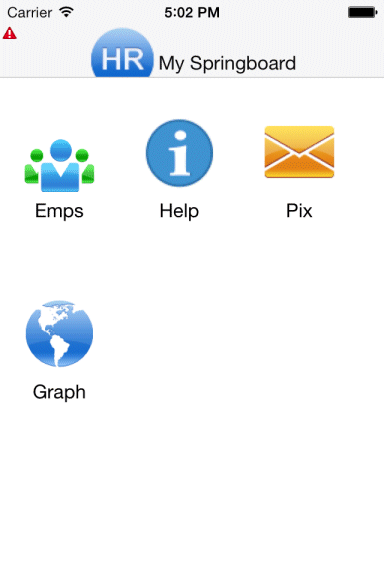 Create Mobile Appのステップ4