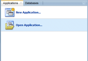 New Applicationリンク