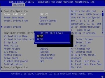 image:Graphique illustrant l'écran BIOS UEFI Driver Control.