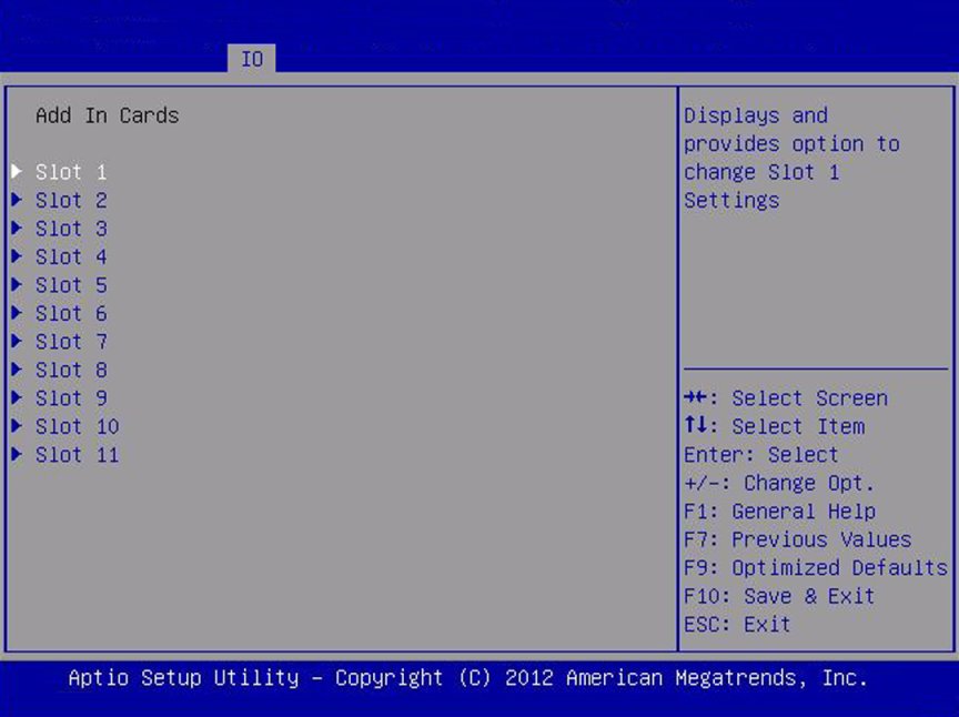 image:「IO」の「Add In cards」を示すスクリーンショット