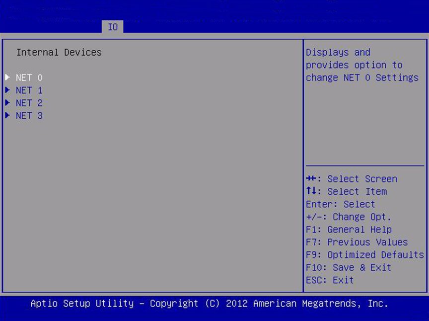 image:「IO」の「internal devices」画面を示すスクリーンショット
