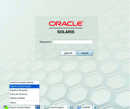 image:Selección de configuración regional en GNOME Display Manager