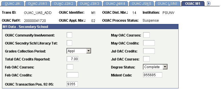 OUAC M1 page