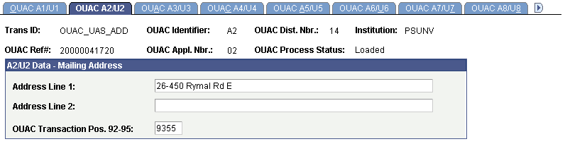 OUAC A2/U2 page