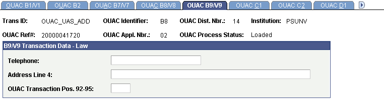 OUAC B9/V9 page