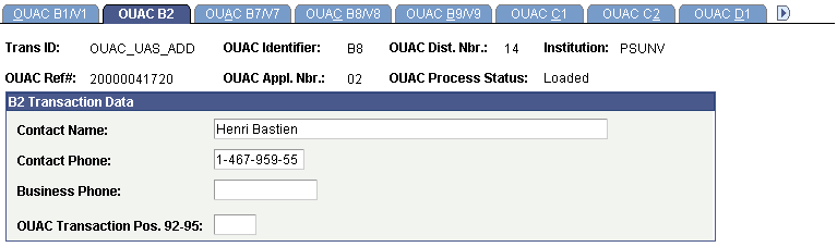 OUAC B2 page