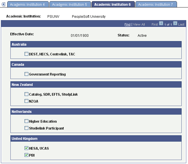 Academic Institution 6 page