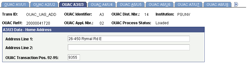 OUAC A3/U3 page