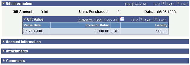 Pooled Income Fund Detail page (2 of 2)