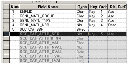 New child record: GENL_MATERLS_CA