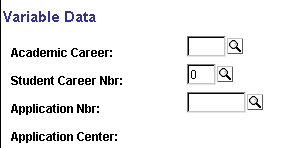 Variable Data page