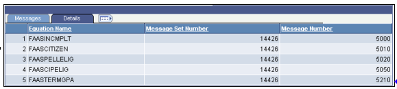 ACG SMART Grant Eligibility page: Details tab