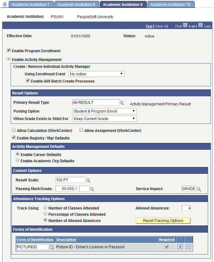 Academic Institution 9 page