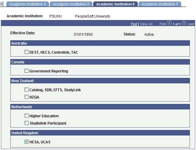 Academic Institution 6 page