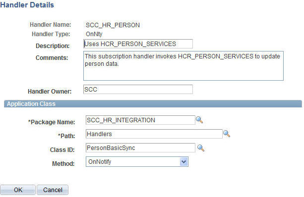 HCM 9.1 SCC_HR_PERSON handler details