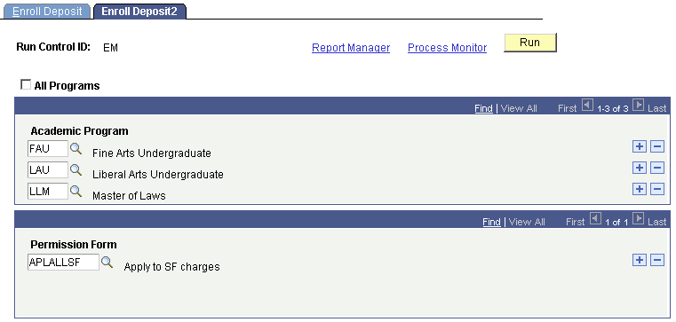 Enroll Deposit2 page