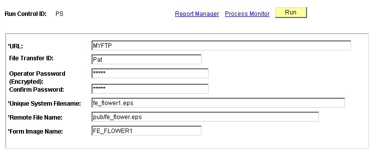 Upload EPS Image File page