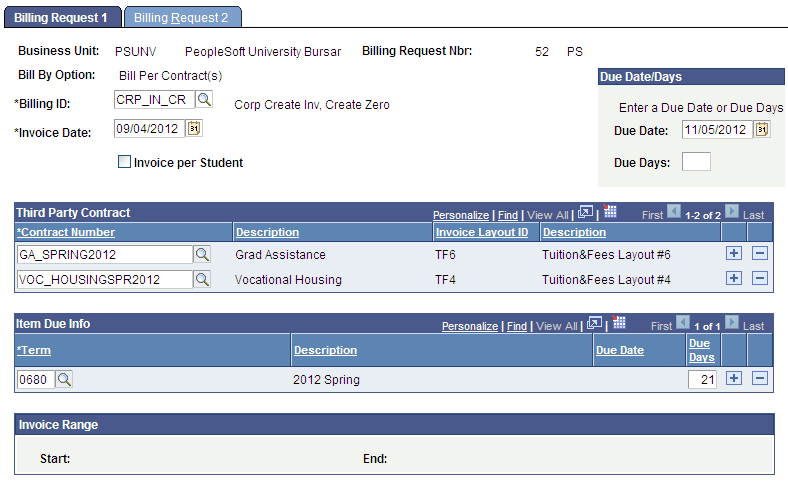 Corp Bill Request - Billing Request 1 page